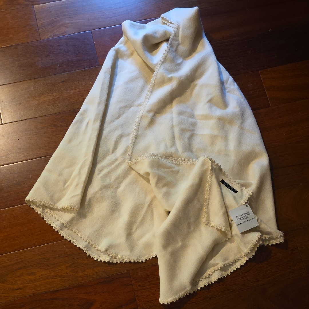 Nwt Blanket Sized Baby Alpaca Shawl